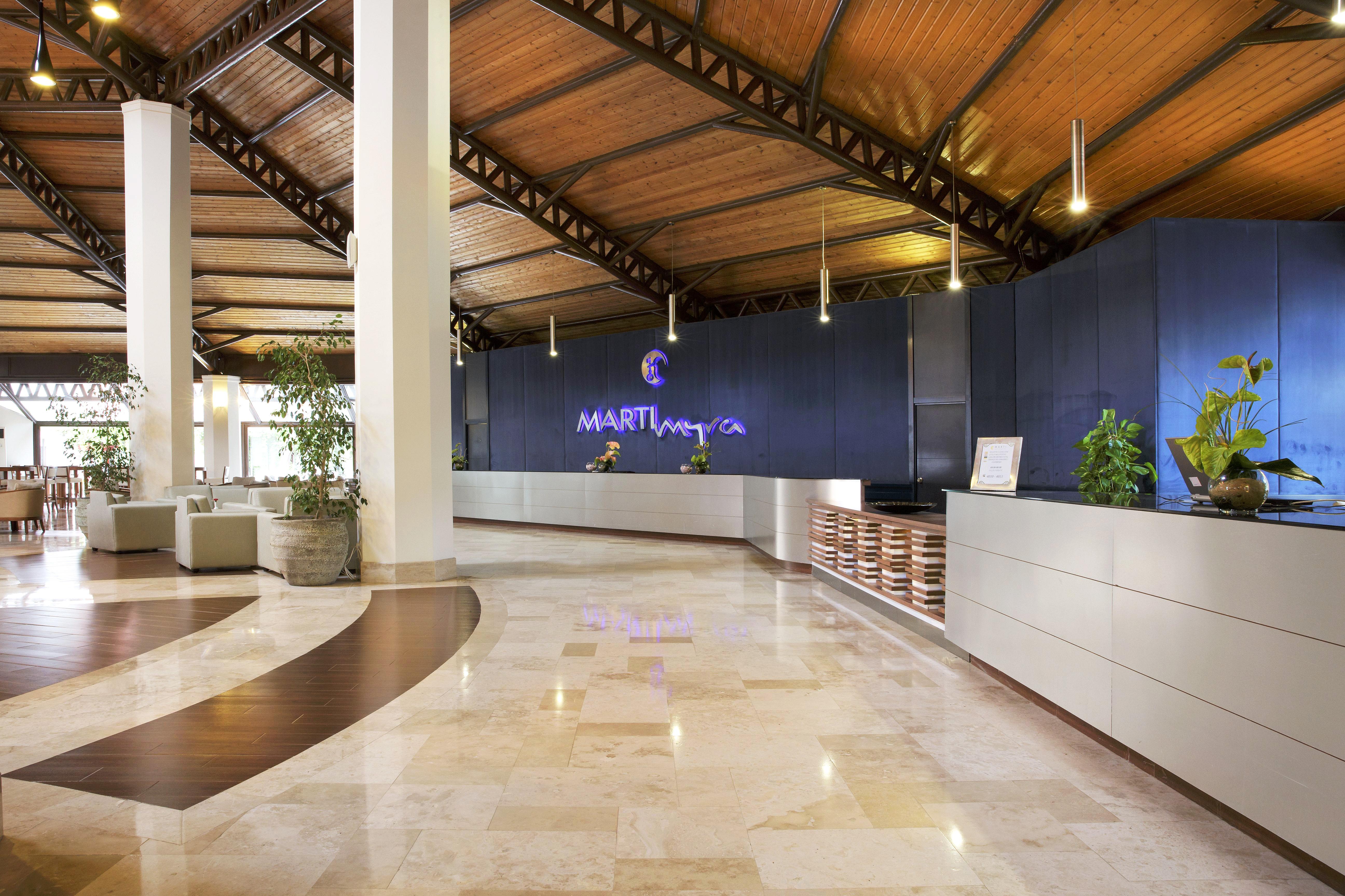 Marti Myra Hotel Tekirova Exterior photo Lobby of the hotel